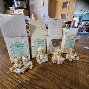 Cherished Teddies Collectible Figurines Set